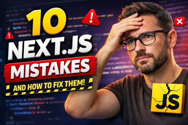 10 Common Next.js Mistakes Developers Make (And How to Fix Them)
