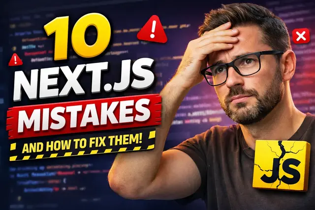 10 Common Next.js Mistakes Developers Make (And How to Fix Them)