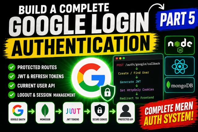 Google Oauth SIgnin implementation in MERN Stack Apps