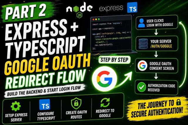 Build Google Login in Express & TypeScript Without Passport.js -Part 2