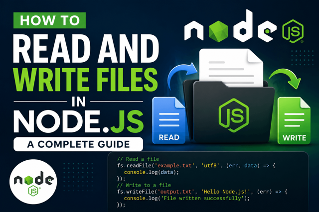 How to Read and Write Files in Node.js Like a Pro (Complete Guide)