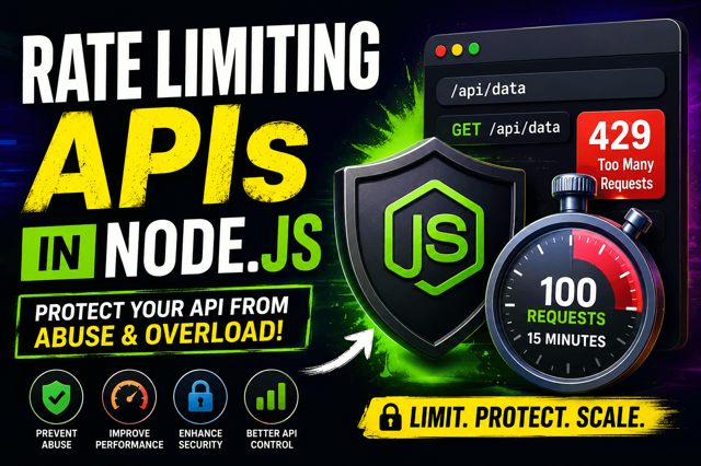 How to Implement API Rate Limiting in Node.js