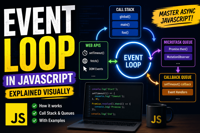 What is Event Loop in JavaScript? A Complete Beginner-Friendly Guide
