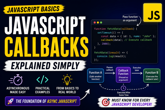 JavaScript Callbacks Explained: How Callback Functions Work