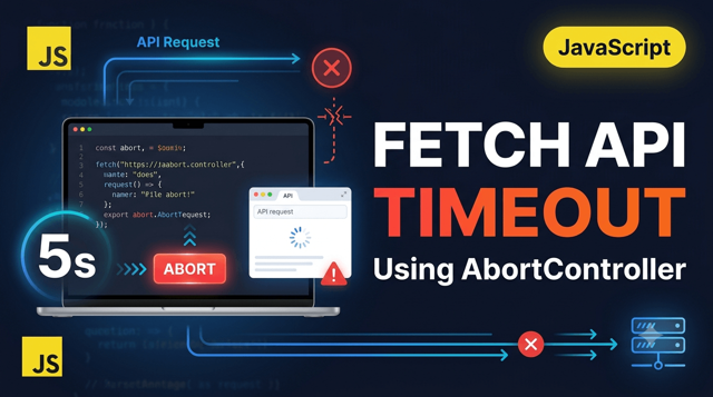 Fetch API Timeout Using AbortController in JavaScript